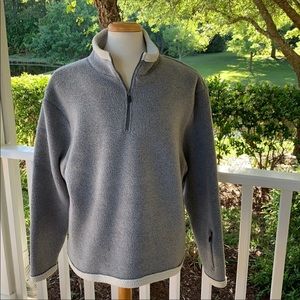 Overland 1/4 Zip Fleece Pullover | Grey | Large